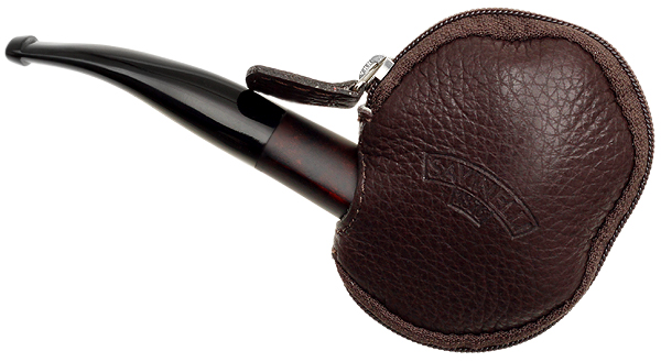 Stands & Pouches Savinelli Leather Pipe Sleeve Brown