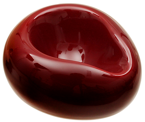 Stands & Pouches Savinelli Goccia Ceramic Single Pipe Stand - Bordeaux