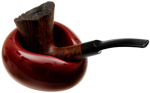 Stands & Pouches Savinelli Goccia Ceramic Single Pipe Stand - Bordeaux