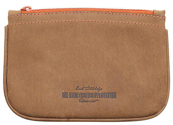 Stands & Pouches Erik Stokkebye 4th Generation Zipper Pouch Hunter Brown