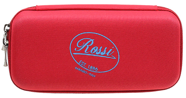 Stands & Pouches Rossi 2 Pipe Case- Red