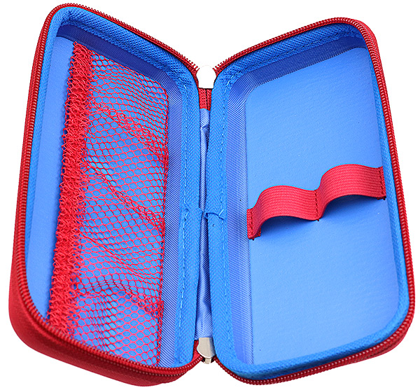Stands & Pouches Rossi 2 Pipe Case- Red