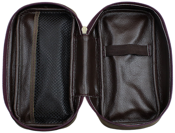 Stands & Pouches Neerup Leather 1 Pipe Pouch - Maroon