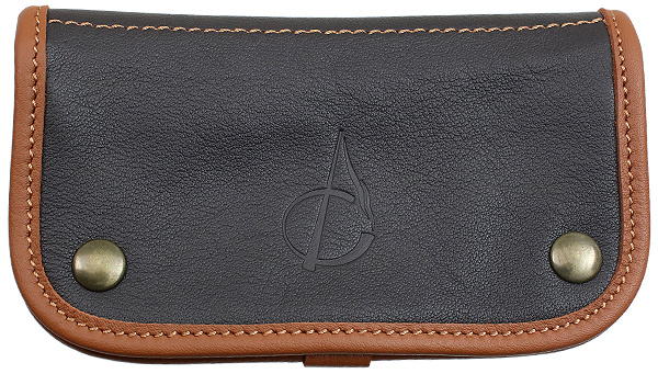 Stands & Pouches Claudio Albieri Leather Tobacco Pouch Deluxe - Chocolate/Chestnut
