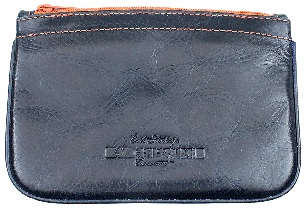 Pipe Accessories Erik Stokkebye 4th Generation Zipper Pouch Navy Blue