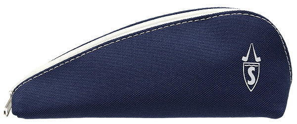 Stands & Pouches Savinelli Cloth 1 Pipe Pouch Dark Blue