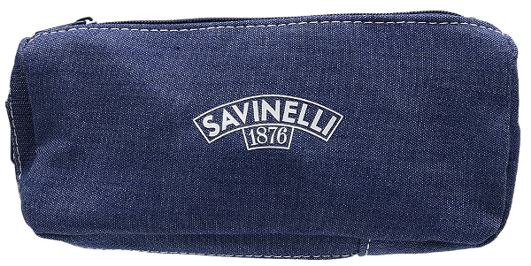 Pipe Accessories Savinelli Cloth 1 Pipe Combo Pouch Jeans
