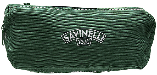 Pipe Accessories Savinelli Cloth 1 Pipe Combo Pouch Green