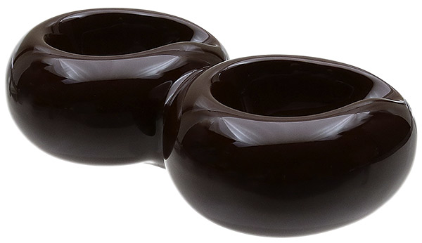 Stands & Pouches Savinelli Goccia 2 Pipe Ceramic Stand - Brown