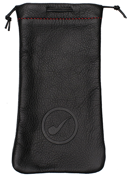 Smokingpipes Gear Claudio Albieri Smokingpipes.com Leather Pipe Bag Black