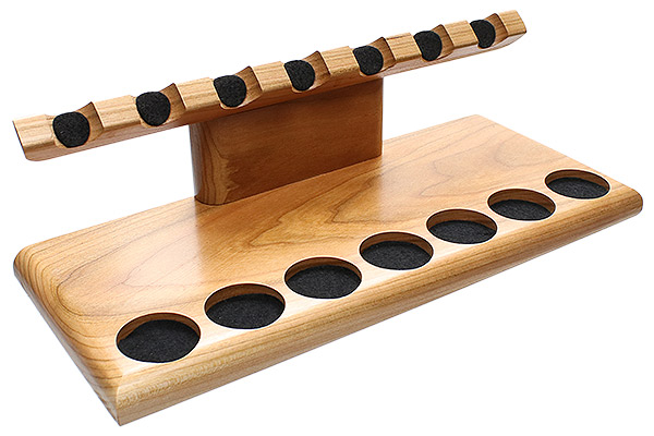 Stands & Pouches Neal Yarm 7 Pipe Stand - Tilt Head Cherry