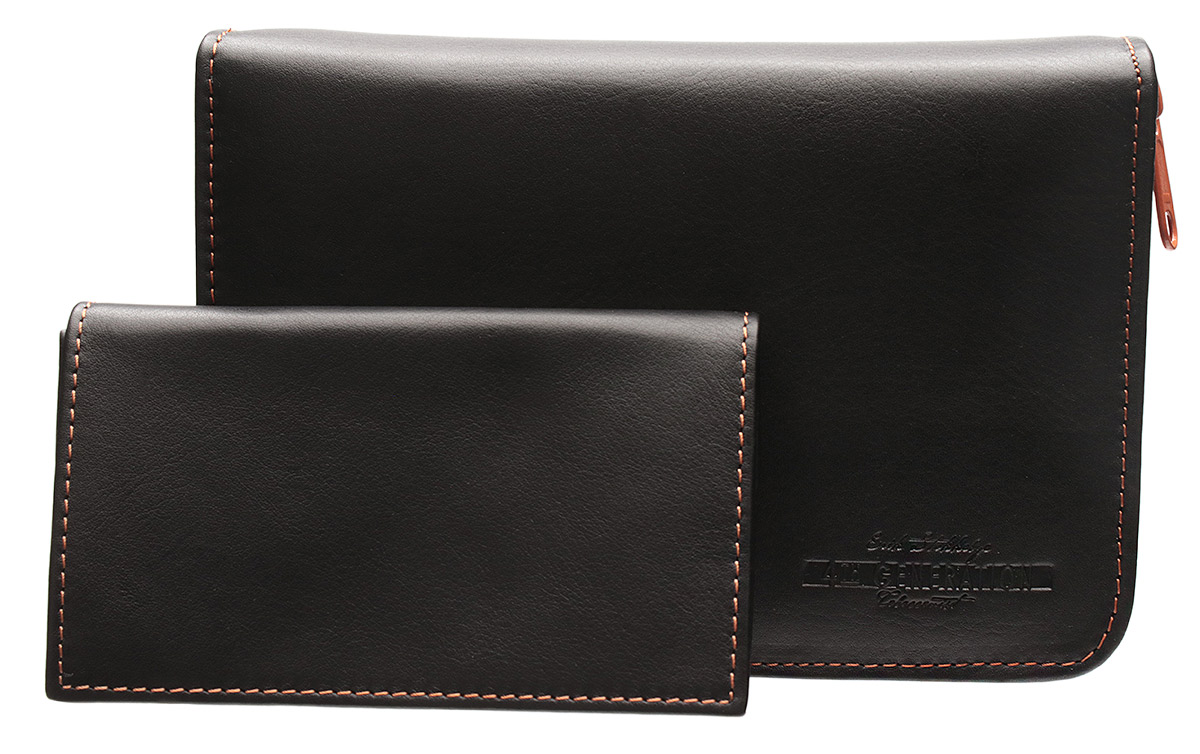 Stands & Pouches Erik Stokkebye 4th Generation 3 Pipe Combo Pouch - Black