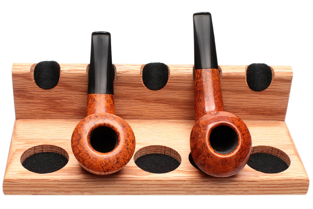 Stands & Pouches Neal Yarm 5 Pipe Stand - Solid Back Oak