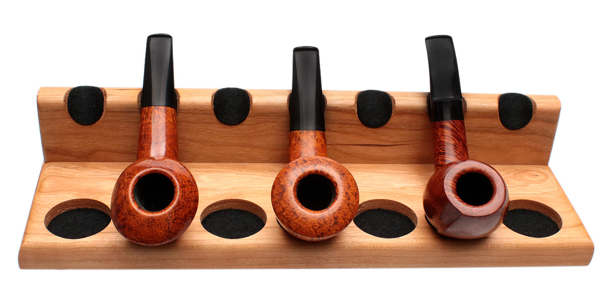 Stands & Pouches Neal Yarm 7 Pipe Stand - Solid Back Cherry