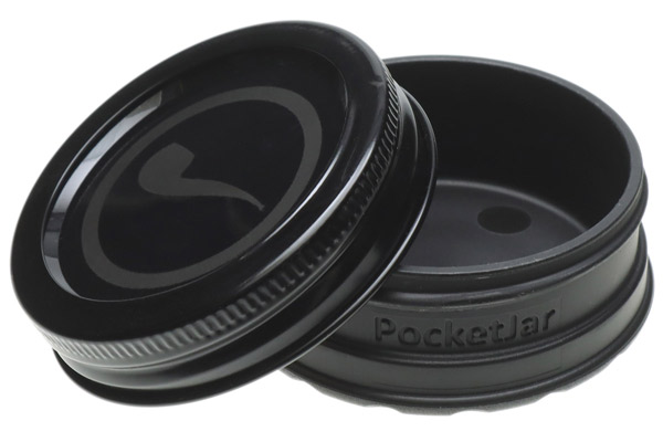 Tobacco Jars PocketJar MAX Smokingpipes.com Black