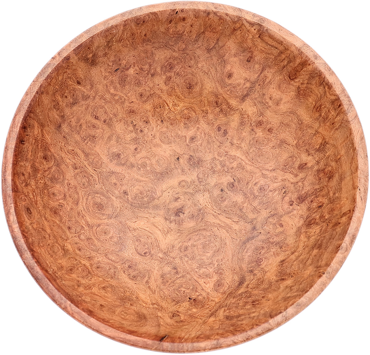 Tobacco Jars Scott Tinker Bijou Bowl - Amboyna Burl Flake