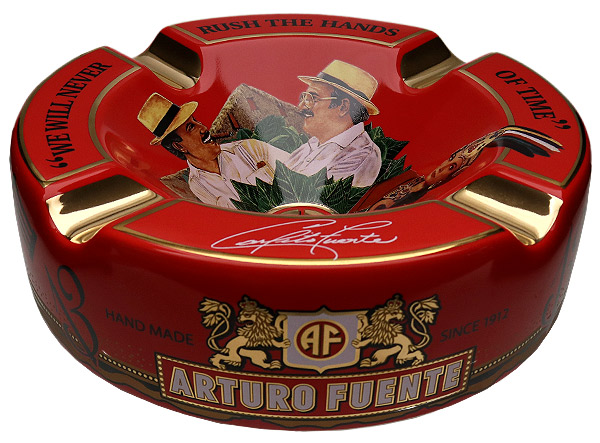 Ashtrays Arturo Fuente Cigar Ashtray - Journey Through Time Red
