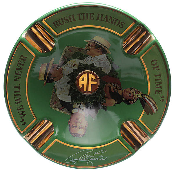 Ashtrays Arturo Fuente Cigar Ashtray - Journey Through Time Green