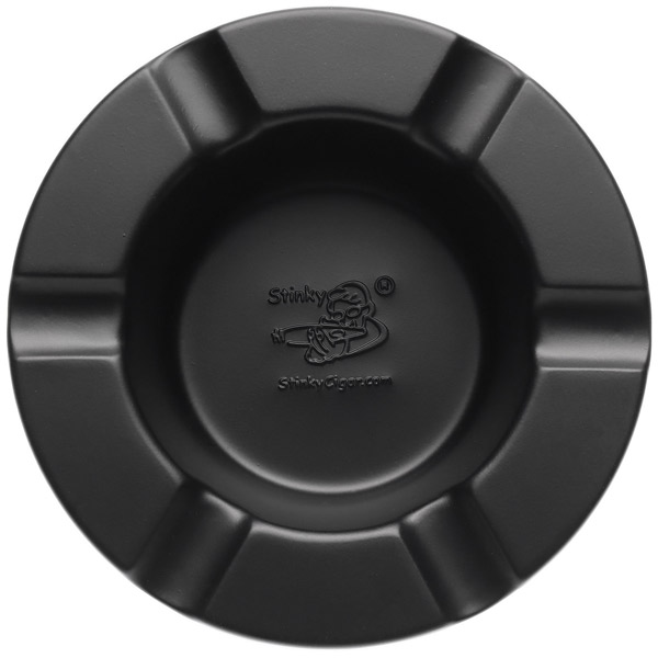 Ashtrays Stinky Cigar Ashtray - One Piece Black Matte