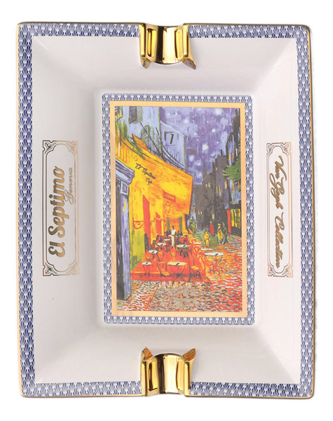 Ashtrays El Septimo Cigar Ashtray - Sacred Arts Van Gogh