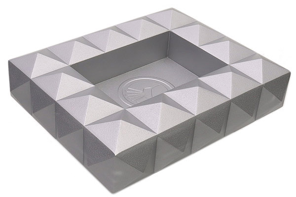 Ashtrays Colibri Cigar Ashtray - Quasar Silver