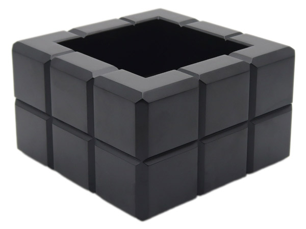 Ashtrays Colibri Cigar Ashtray - Heritage Cube Black