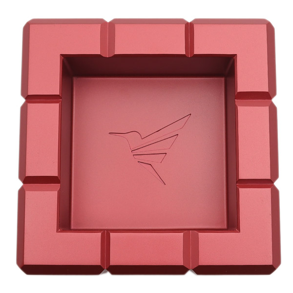 Ashtrays Colibri Cigar Ashtray - Heritage Cube Red