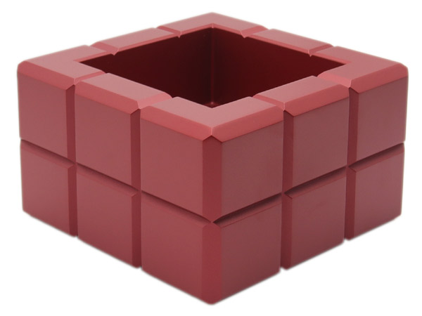 Ashtrays Colibri Cigar Ashtray - Heritage Cube Red