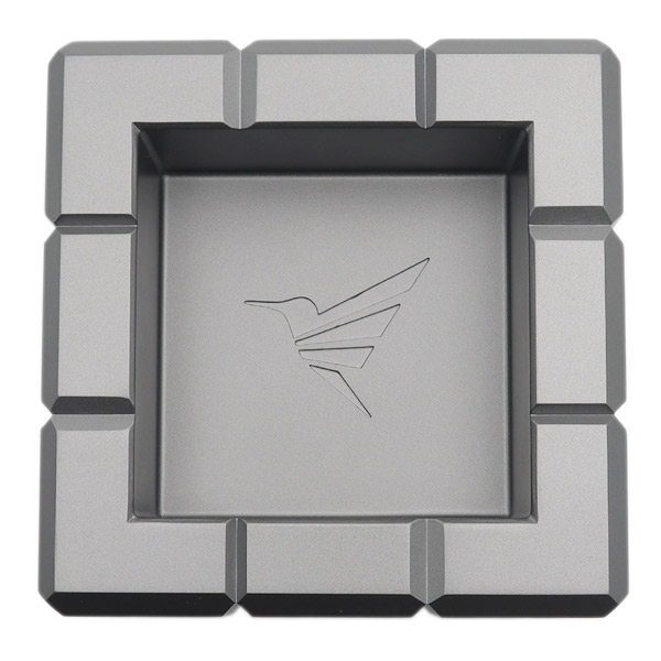 Ashtrays Colibri Cigar Ashtray - Heritage Cube Charcoal