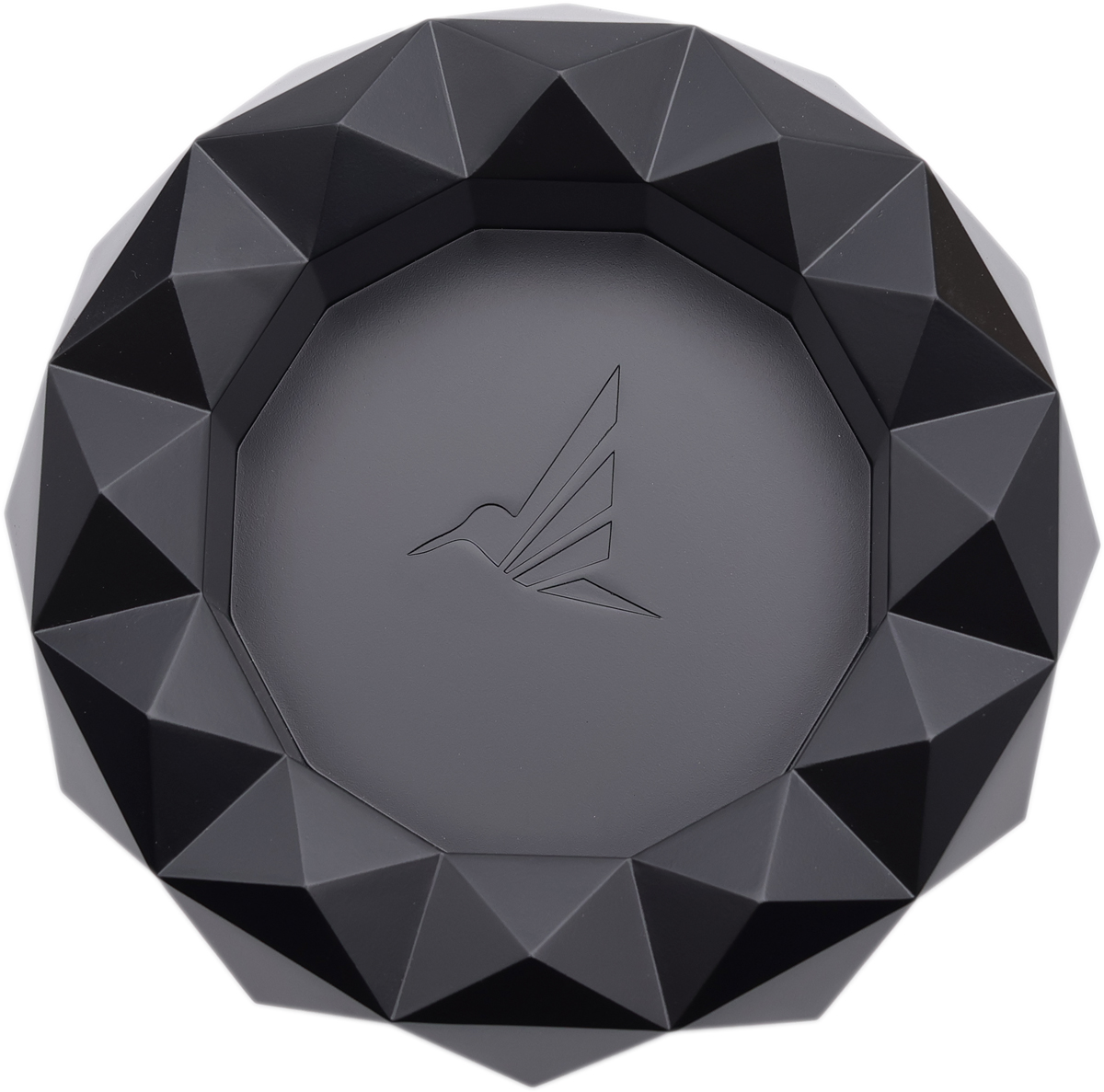 Ashtrays Colibri Cigar Ashtray - Quasar Round Black