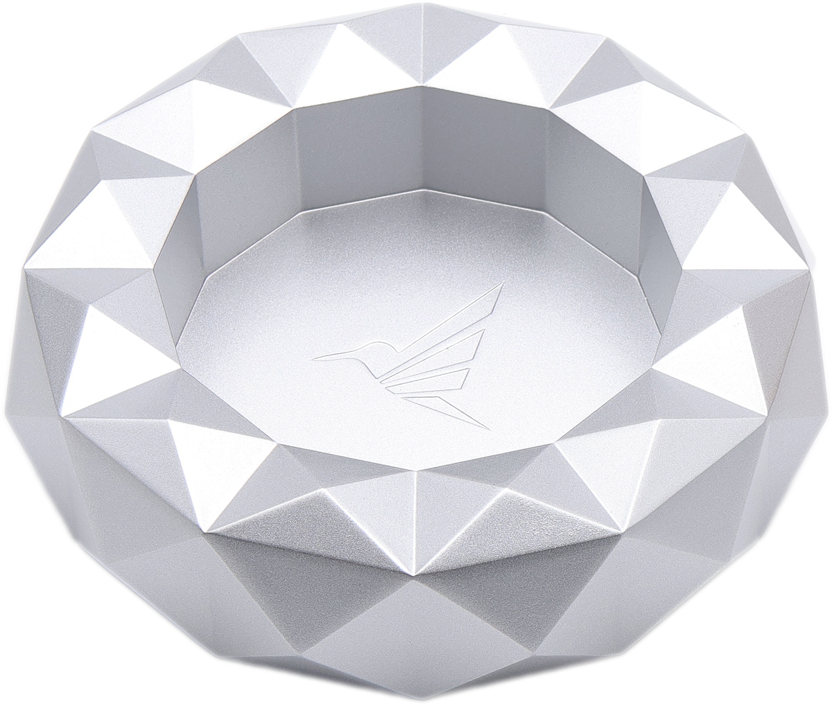 Ashtrays Colibri Cigar Ashtray - Quasar Round Silver