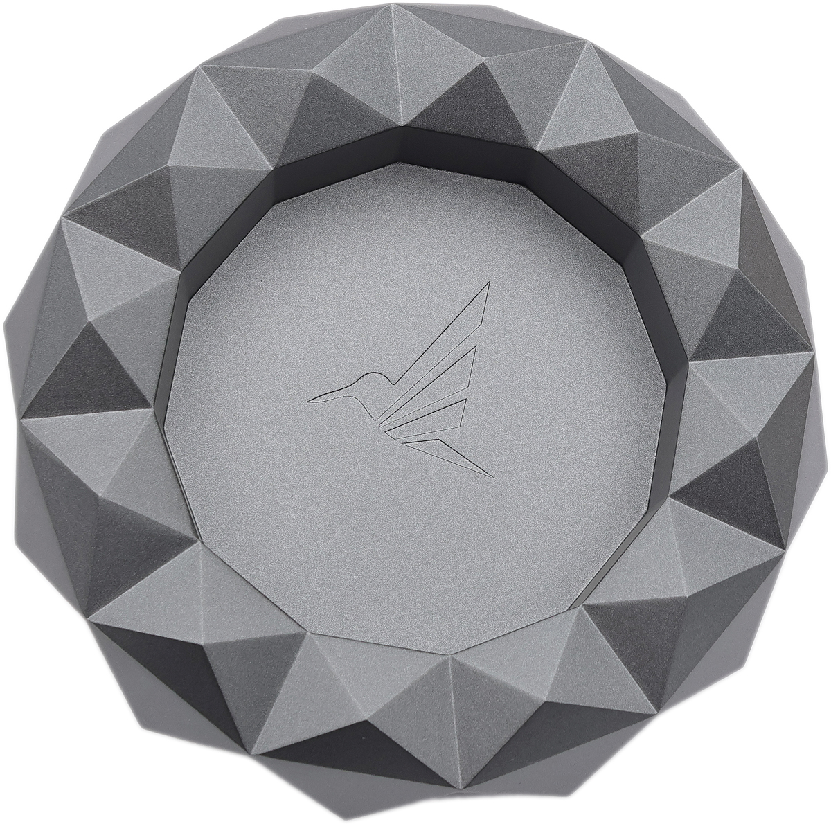 Ashtrays Colibri Cigar Ashtray - Quasar Round Gunmetal