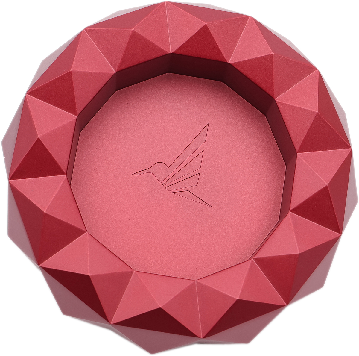 Ashtrays Colibri Cigar Ashtray - Quasar Round Red