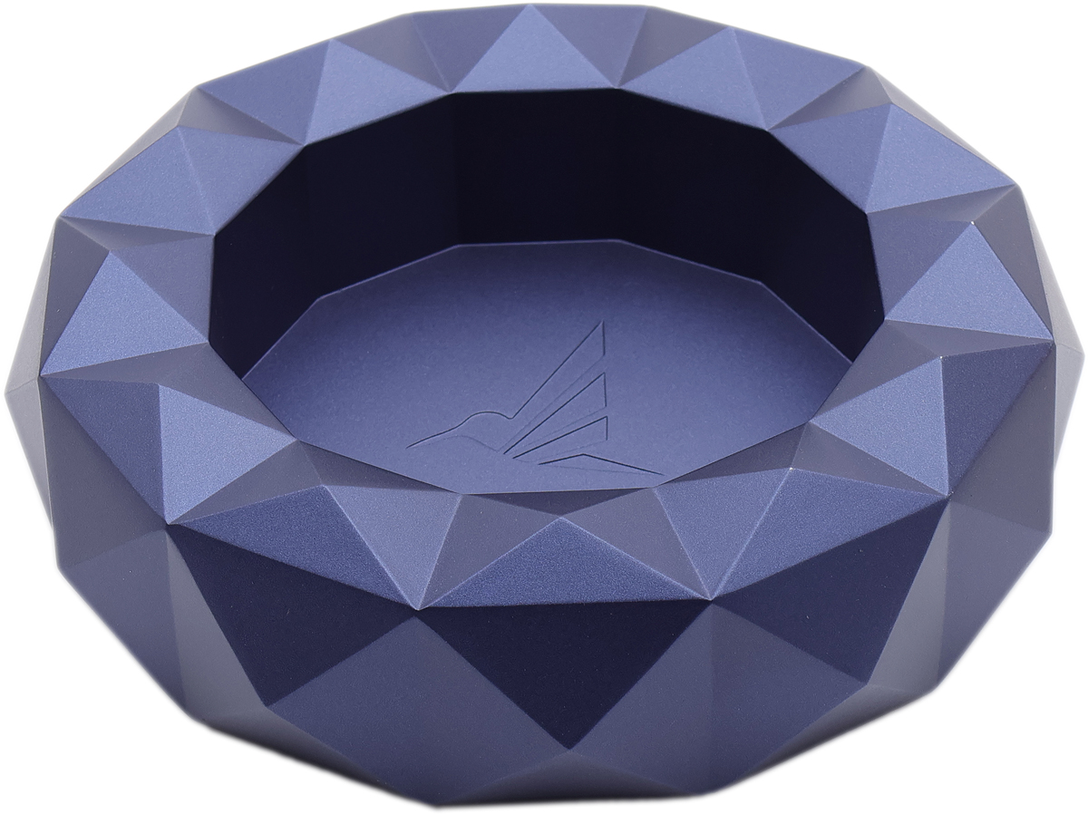 Ashtrays Colibri Cigar Ashtray - Quasar Round Navy