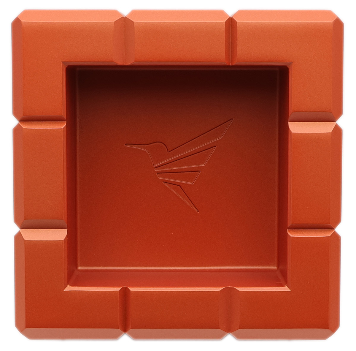 Ashtrays Colibri Cigar Ashtray - Heritage Cube Orange