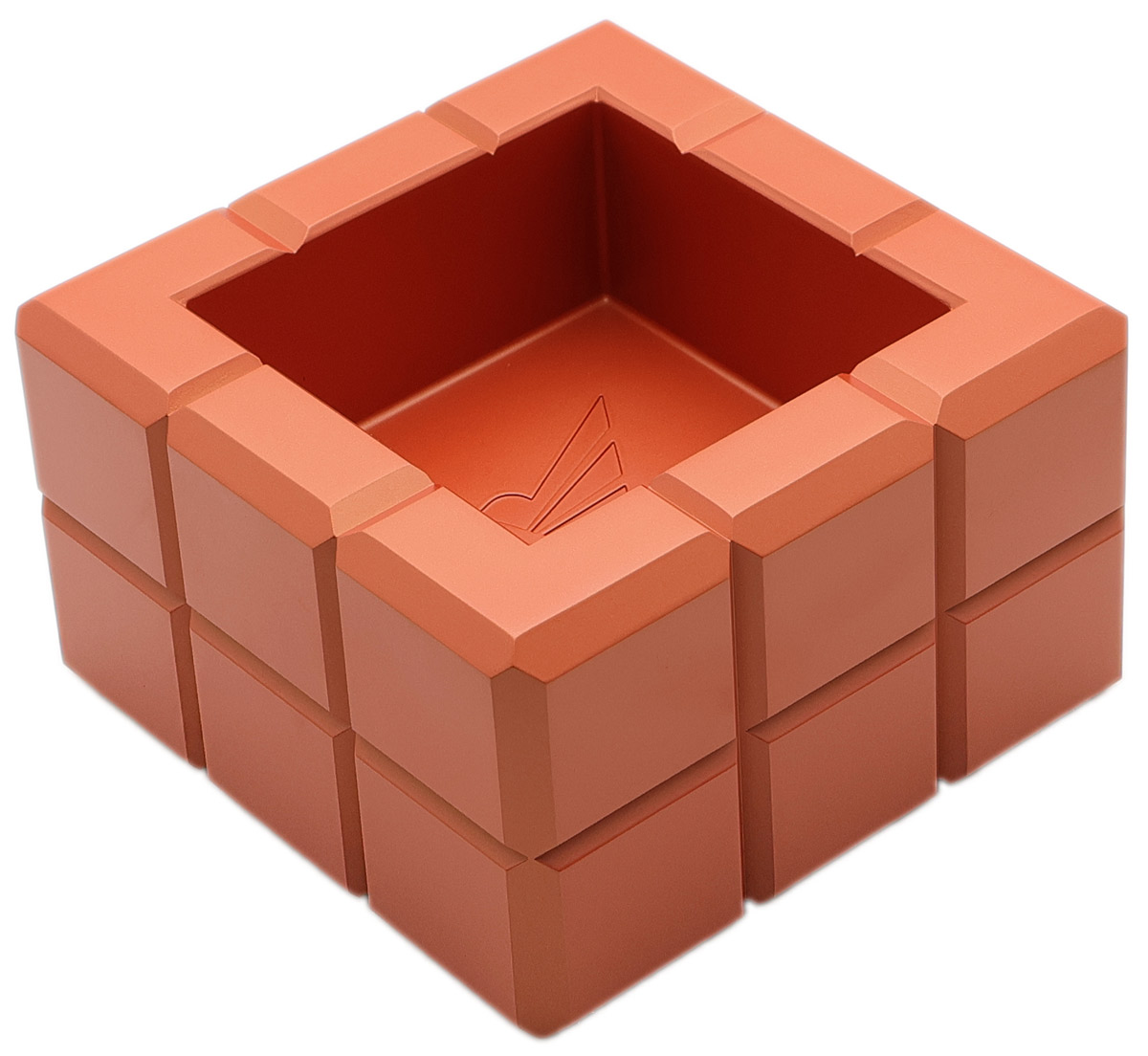 Ashtrays Colibri Cigar Ashtray - Heritage Cube Orange