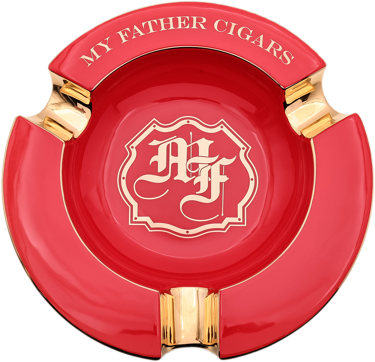 Ashtrays My Father Ashtray - Red (3 Rests)