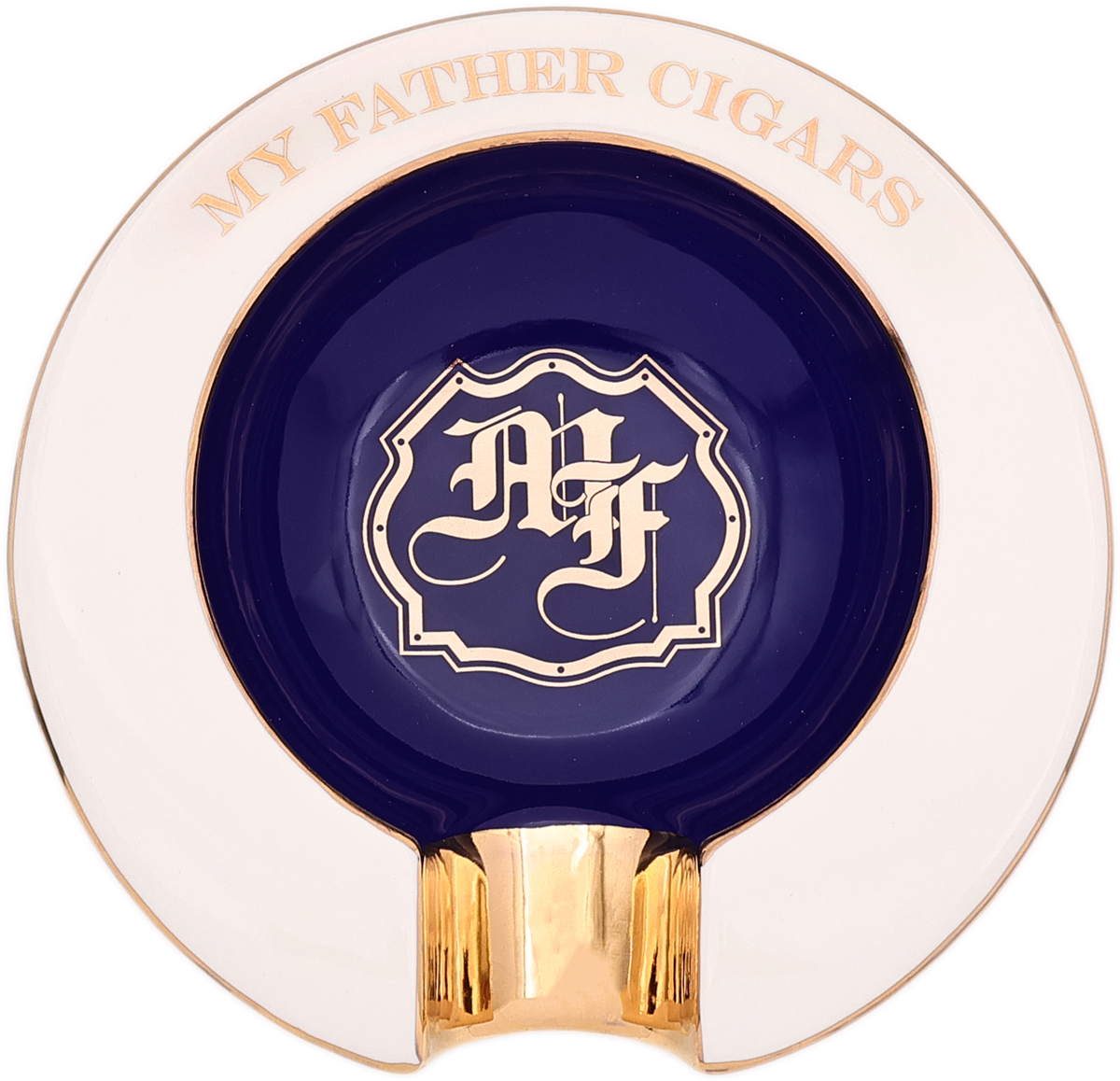 Ashtrays My Father Ashtray - White/Blue (1 Rest)