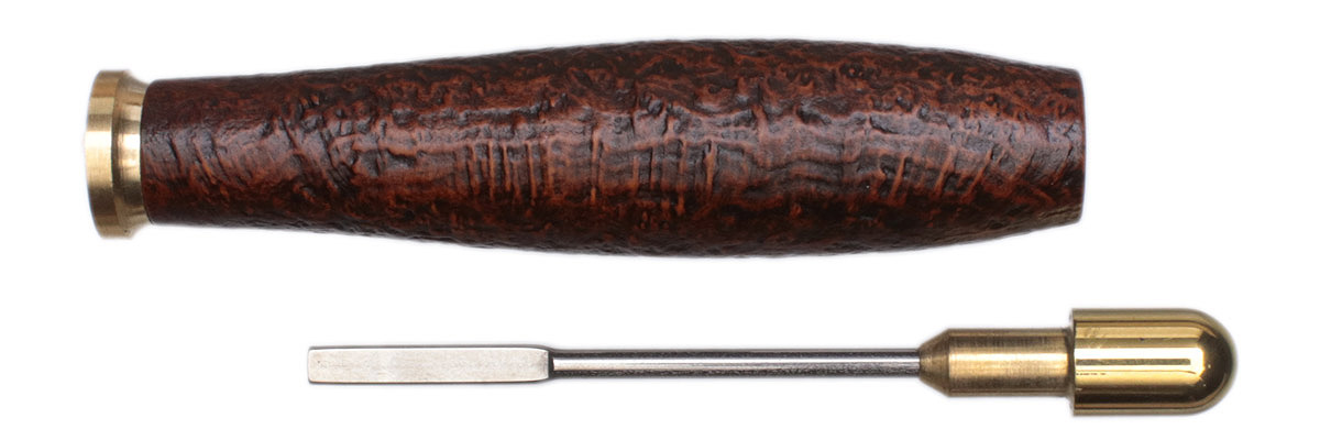 Tampers & Tools Vauen Tamper - Auenland Briar Sandblasted Brown