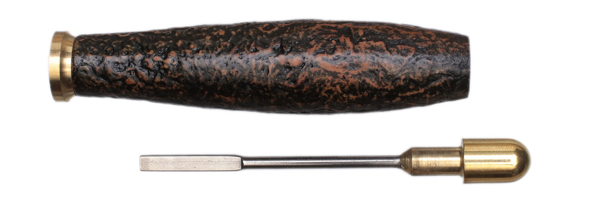 Tampers & Tools Vauen Tamper - Auenland Briar Sandblasted Grey