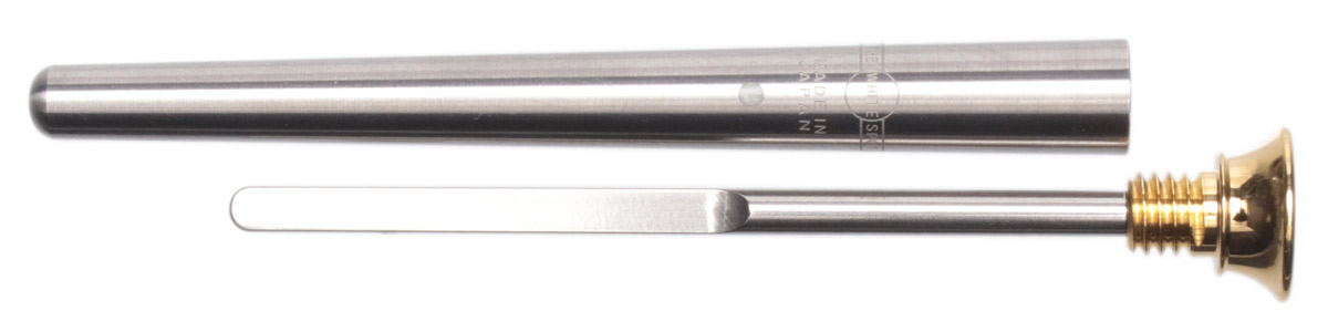 Tampers & Tools Dunhill Pipe Gadget - Junior Stainless Steel Gold Plate