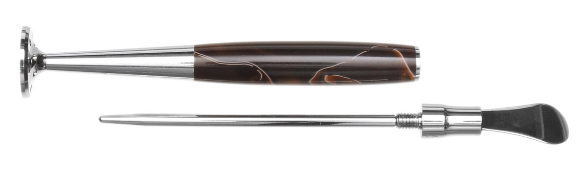Tampers & Tools 8deco Tamper - Legend Chocolate Swirl