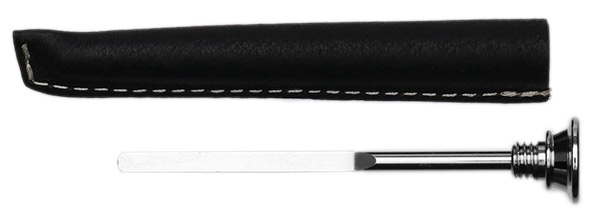 Tampers & Tools Tsuge Tamper - Leather Gazette Black