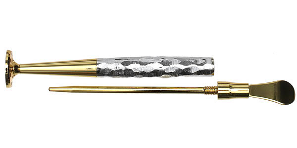 Tampers & Tools 8deco Tamper - Legend Carved Silver