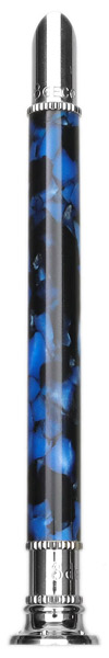 Tampers & Tools 8deco Tamper - Kokka Deluxe Ebony and Blue Silver