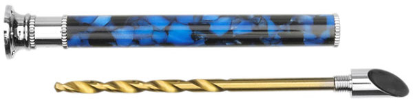 Tampers & Tools 8deco Tamper - Kokka Deluxe Ebony and Blue Silver