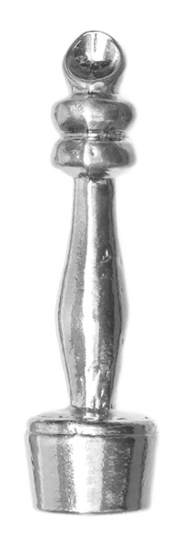 Tampers & Tools Larry Blackett Tamper - Pewter Checkmate