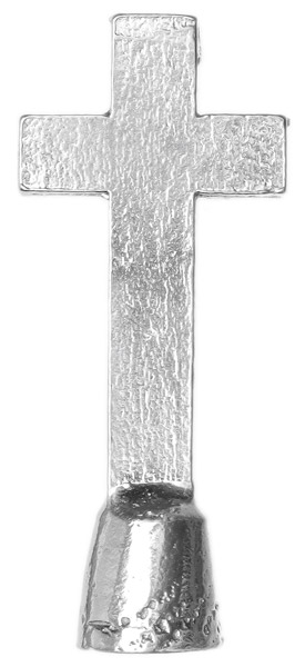 Tampers & Tools Larry Blackett Tamper - Pewter Cross