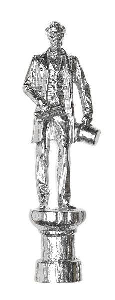 Tampers & Tools Larry Blackett Tamper - Pewter Abe Lincoln