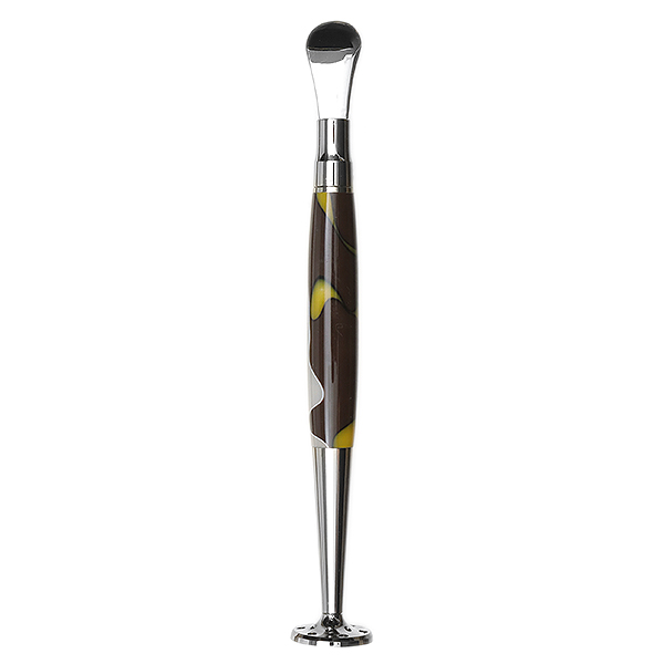 Tampers & Tools 8deco Tamper - Legend Brown & Yellow Swirl